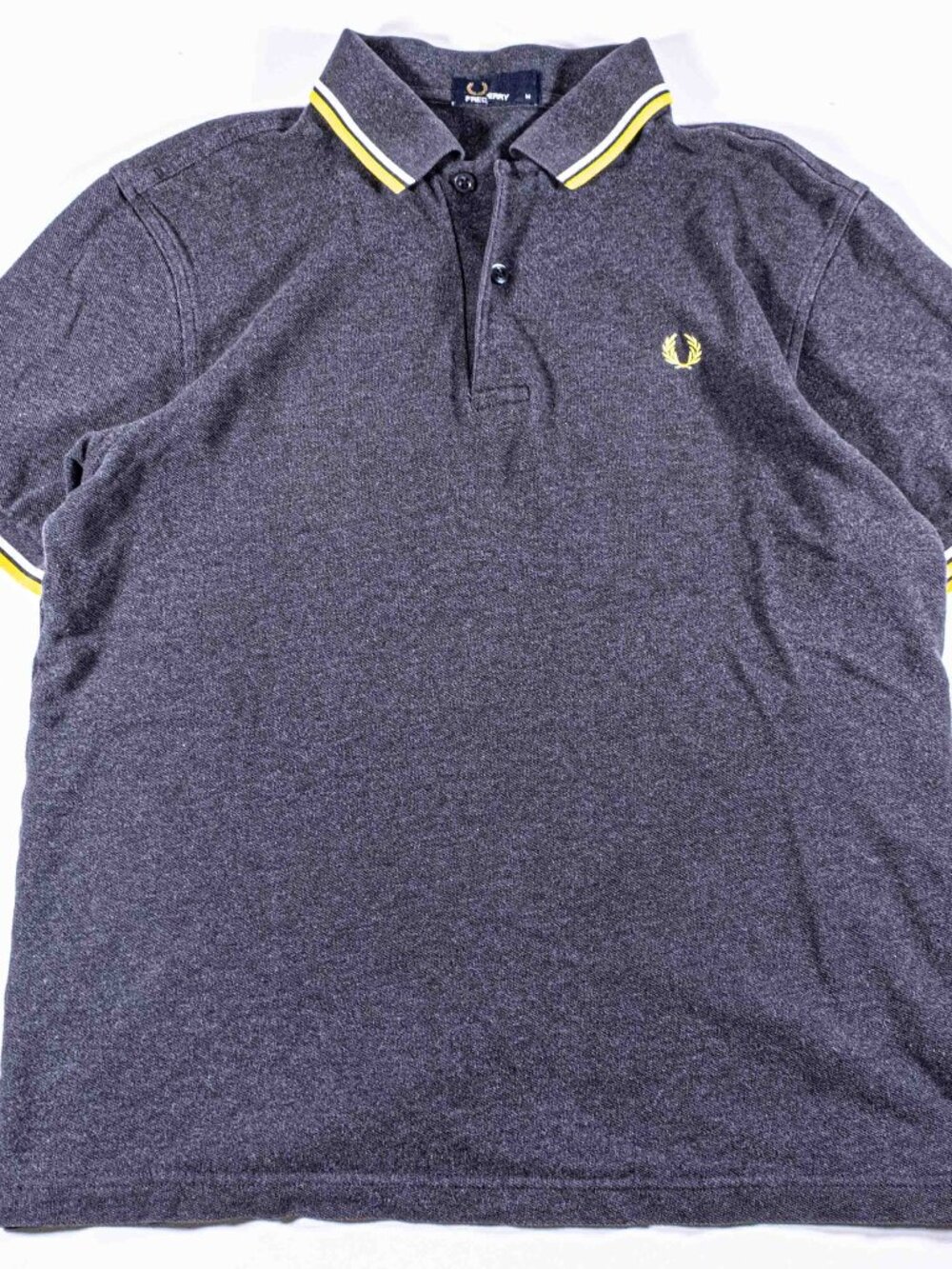 Fred Perry Mens M Twin Tipped Polo Shirt M1200 Short Sleeve Cotton Pique Top